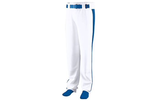 Triple Play White/Royal Baseball Pant