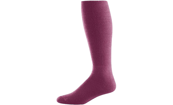 Athletic Socks Maroon
