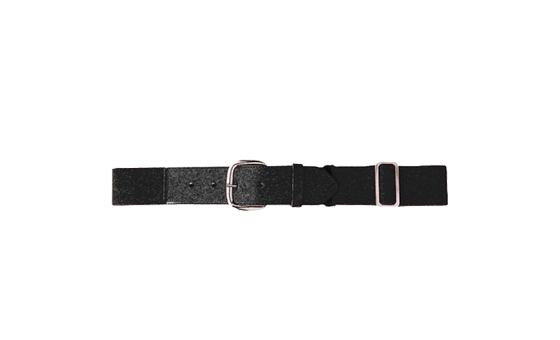 Elastic Baseball Belt Black