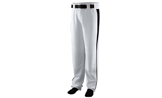 Triple Play Grey/Black Baseball Pant