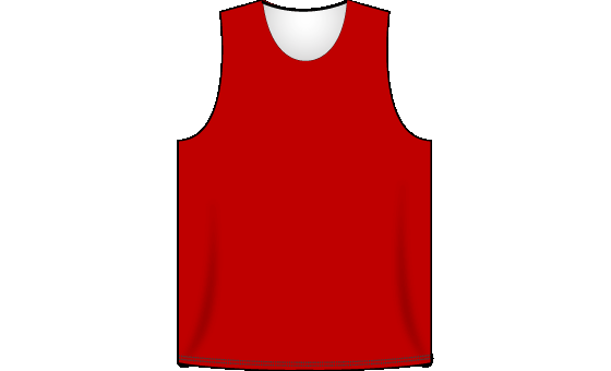 Reversible Dry- Flex Red Basketball Jersey