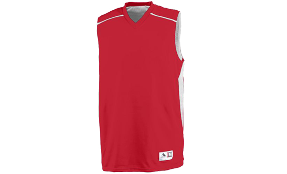 Reversible Red and White Slam Dunk Jersey