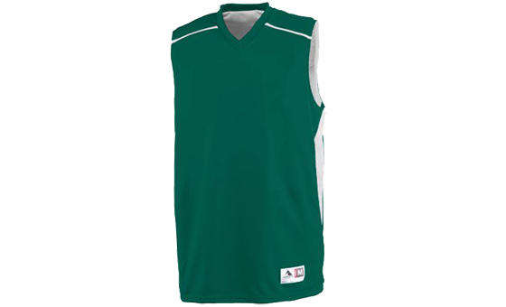 Reversible Forest and White Slam Dunk Jersey