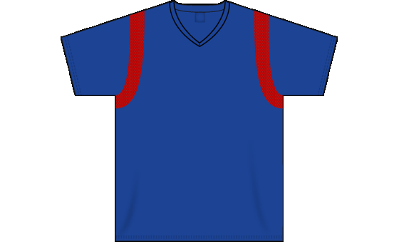 Warmup Series Royal and Red Basketball Jerseys