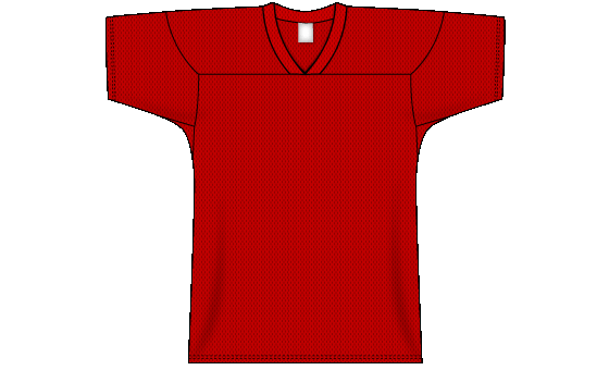 Pro Series Superstar Mesh Red Football Jersey