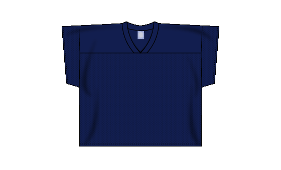 Practice Series Mesh Navy Football Jersey