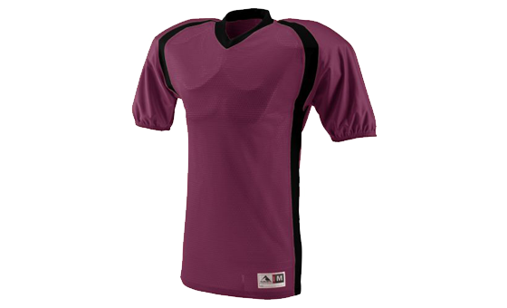 Blitz Jersey in Maroon/ Black