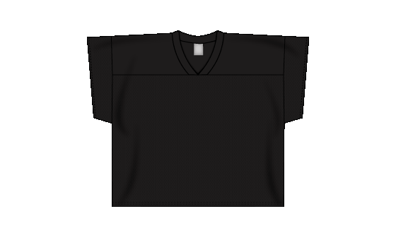 Practice Series Mesh Black Football Jersey