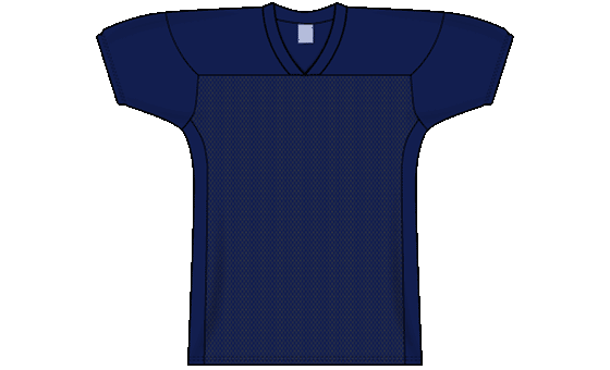Pro Durastar Mesh Cuffed Sleeve Navy Football Jersey