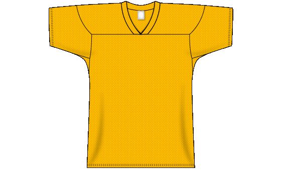 Pro Series Superstar Mesh Gold Football Jersey