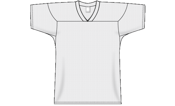 Pro Series Superstar Mesh White Football Jersey