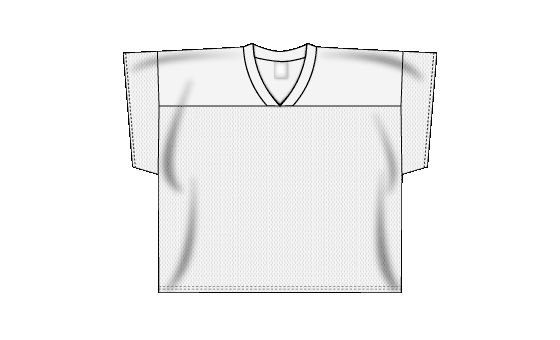 Practice Series Mesh White Football Jersey