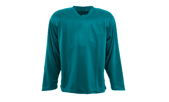 Practice Series Solid Teal Hockey Jersey