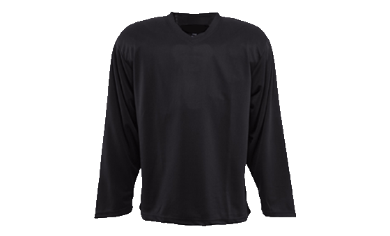 Practice Series Solid Black Hockey Jersey